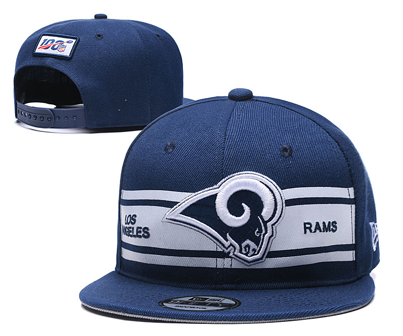 NFL Los Angeles Rams 2019 100th Season Stitched Snapback Hats 024